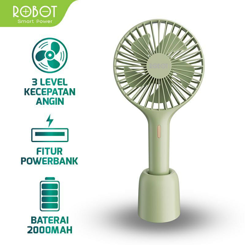 Kipas Angin Robot RT-BF17 Kipas Angin Mini Portabel ORIGINAL