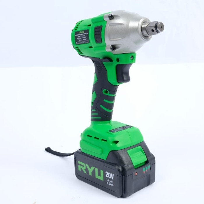 PROMO Mesin Pembuka Baut Ban Mobil Motor Cordless Impact Wrench RCW20 RYU Original Garansi Resmi Bor
