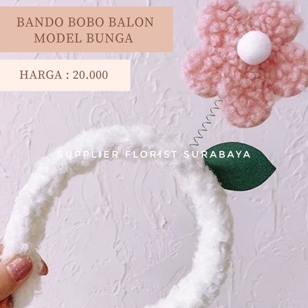 BANDO BOBO BALON BANDO BUNNY BANDO KELINCI BANDO KEPALA KELINCI BUNNY BANDO HIASAN KEPALA BUNGA MAWAR