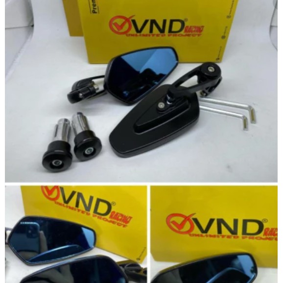 spion jalu oval ; spion bar end merk Vnd premium