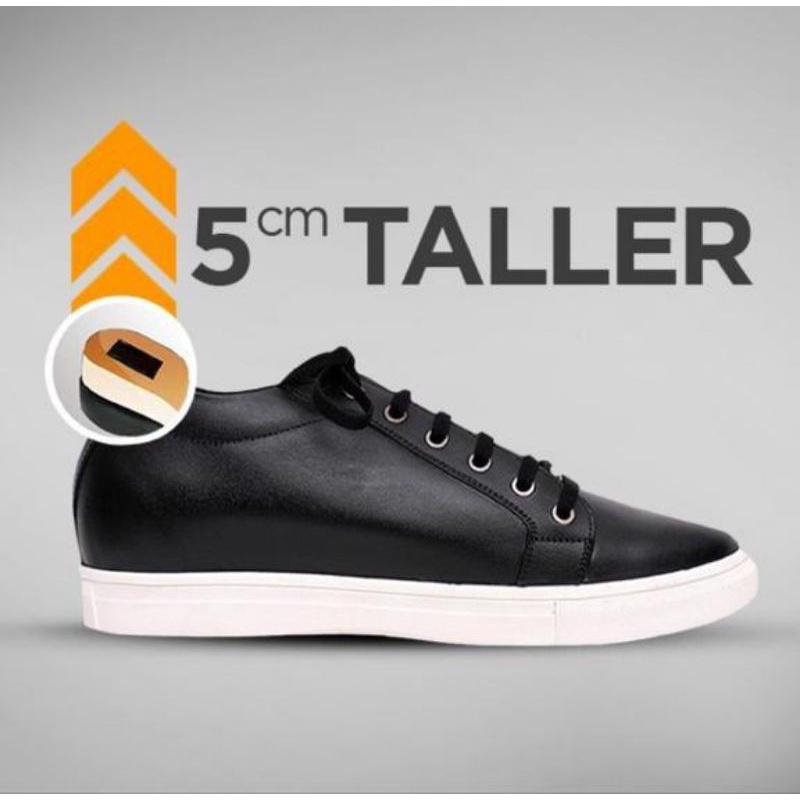 Sepatu Pria kulit asli / Sepatu kulit pria / sepatu pria kulit casual / sepatu pria penambah tinggi 