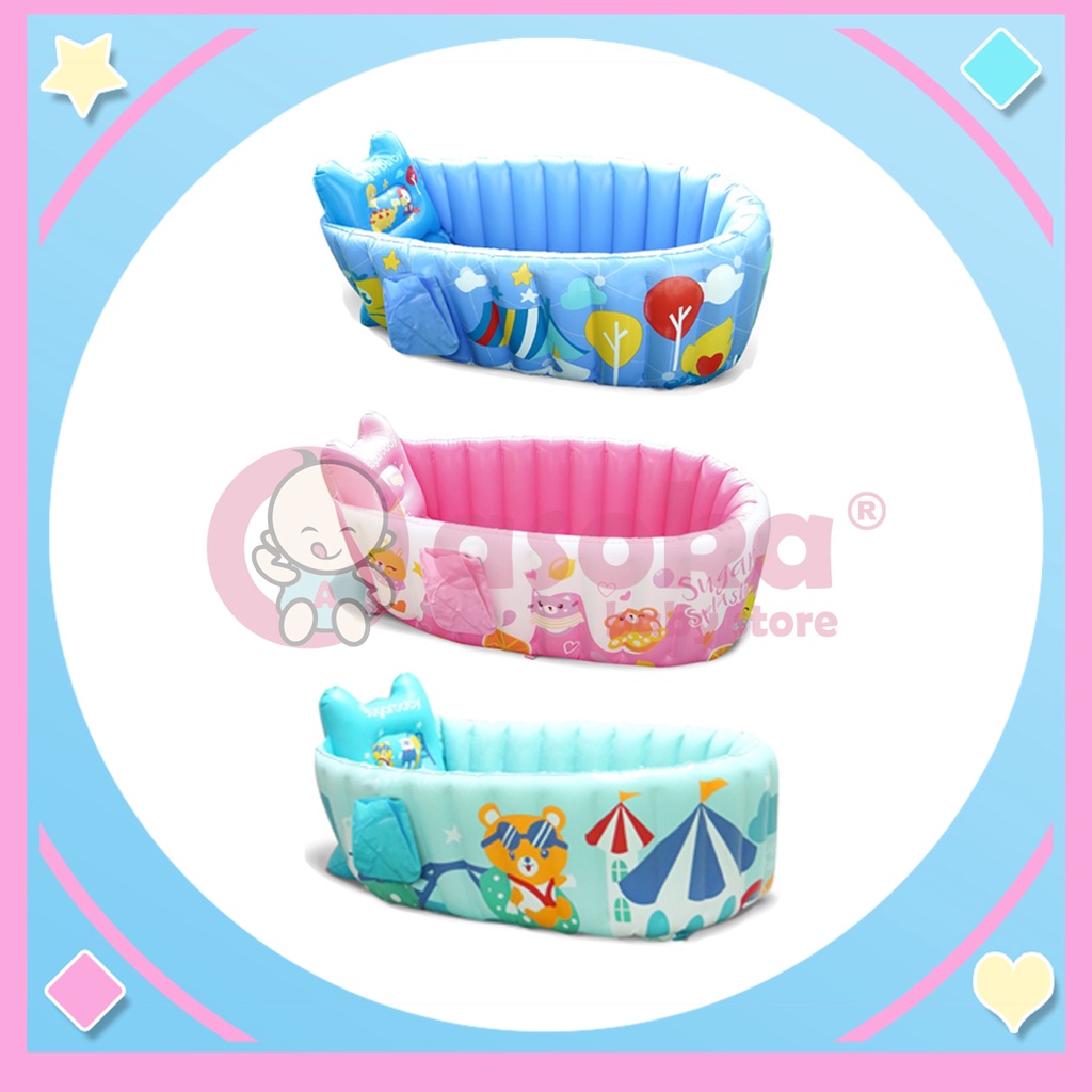 Sugar Baby 2in1 Inflatable Baby Bath Tub ASOKA