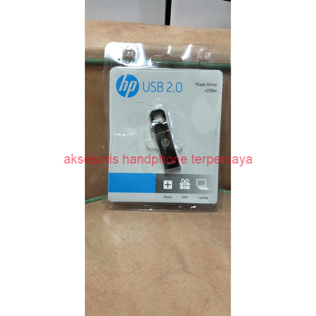 FLASHDISK HP 64GB BAHAN METAL