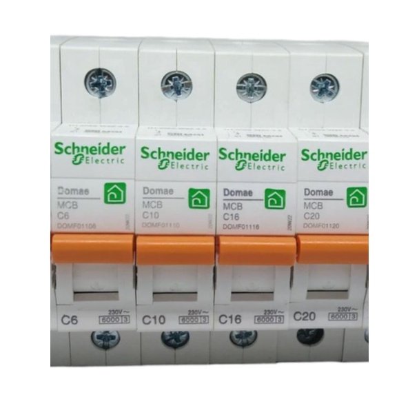 MCB Schneider Saklar Orange 6A,10A,16A,20A