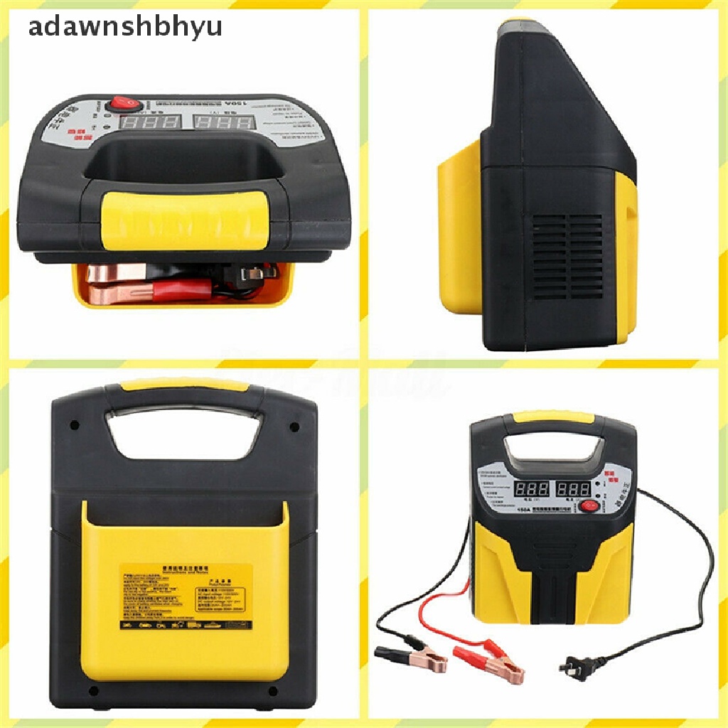 Adawnshbhyu 360W 12V /24V Charger Aki Mobil Pulse Repair Jump Starter Booster Power Bank