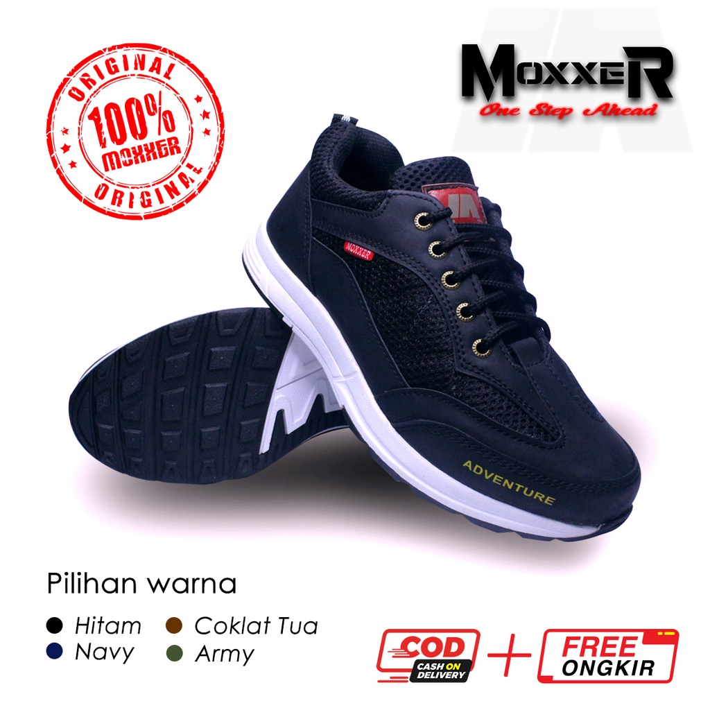 Sepatu Sneakers Pria Keren Kekinian Sport Original Sepatu Joging Hiking Casual Sporty Cowok Terbaru