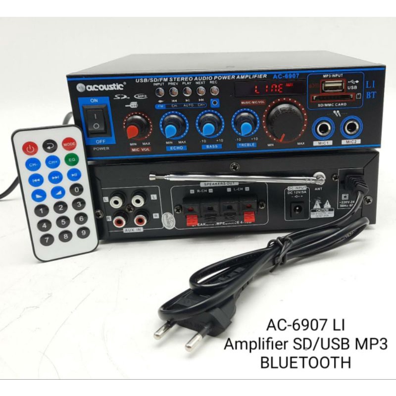 Amplifier mini Acoustic AC 6907 li Bluetooth usb
