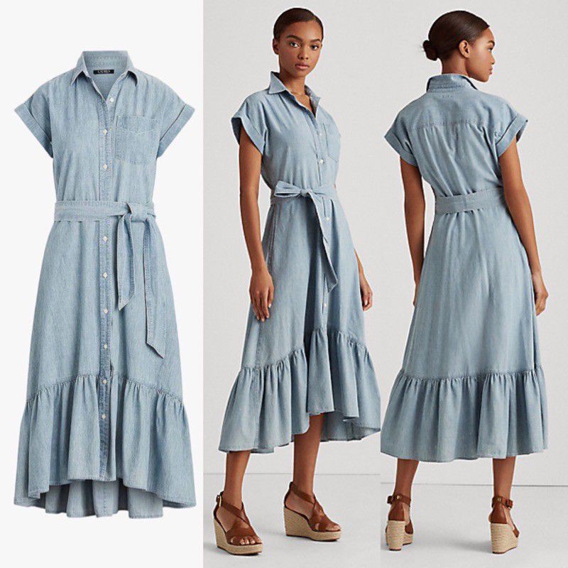 ralph lauren denim dress