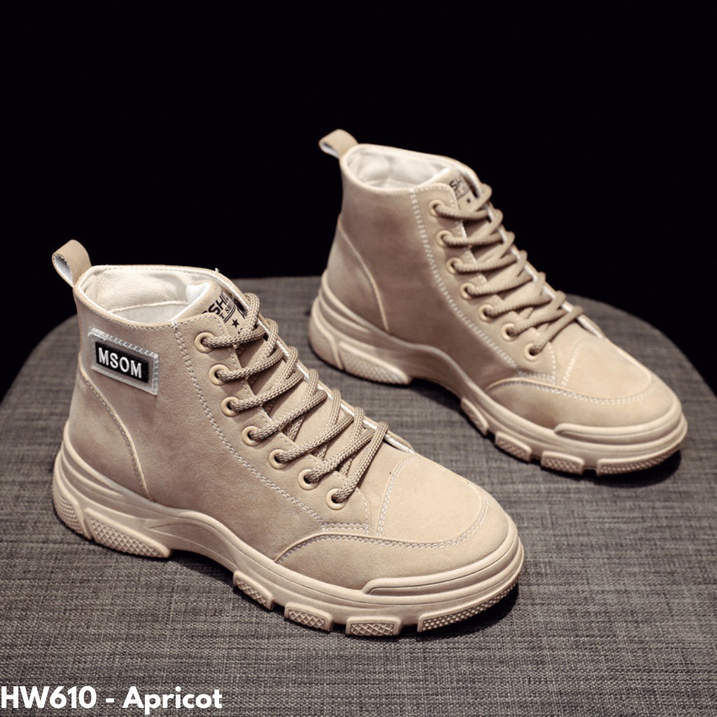 SEPATU BOOTS WANITA MODEL TERBARU IMPORT K POP FASHION TERKINI HW610 SE MATA KAKI