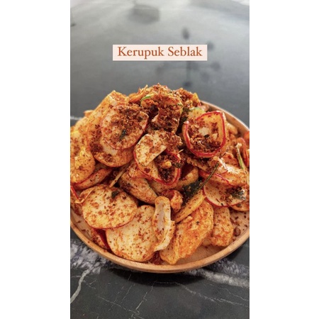 

KERUPUK SEBLAK PEDAS NAGIH