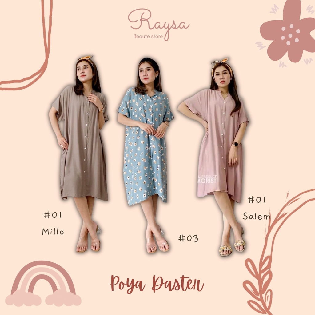 POYA DASTER BY MORIST // DASTER DEWASA PREMIUM TERMURAH