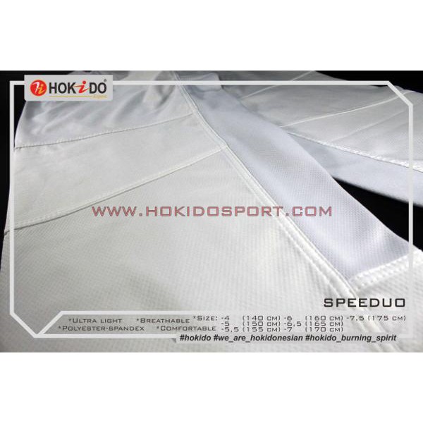 PROMO DISKON TERLARIS TERBARU  TERBAIK  MURAH BL!  Baju karate kumite HOKIDO speeduo WKF Approved