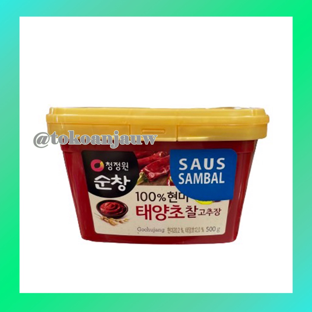 

CHUNG JUNG ONE Gochujang 500 g / Hot Pepper Paste / Saus Sambal Pasta Korea