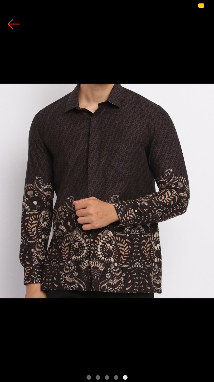 Maginot Kemeja Batik 3.0 Cakra-ls Lengan Panjang Pria