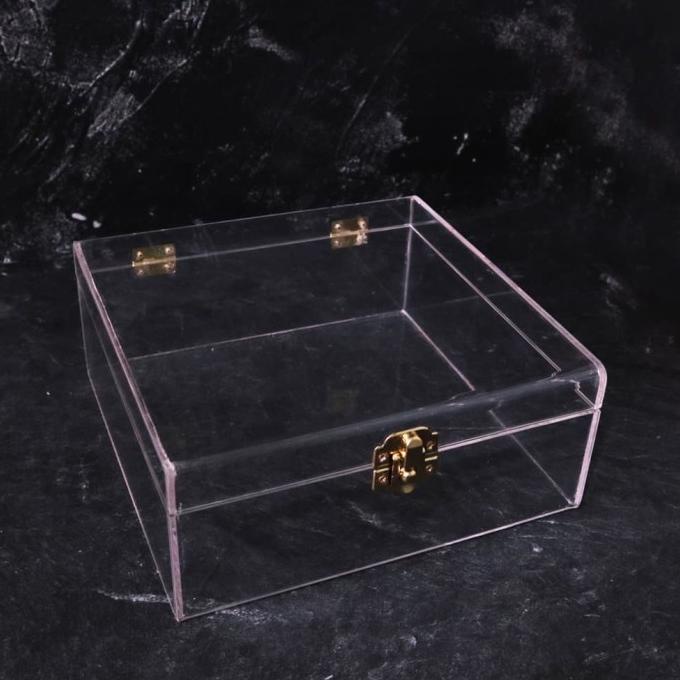

[COD] Clear Box Acrylic | Kotak Akrilik Engsel | 20 x 20 x 6 cm [COD]