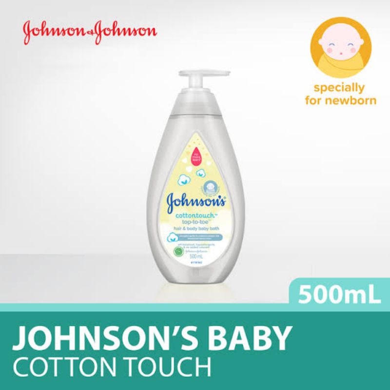 Johnson's CottonTouch Wash 500ML Pump &amp; 200ML