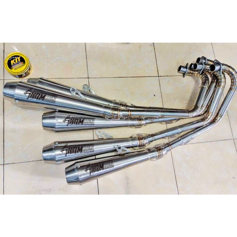 KNALPOT KRM RACING BUAT KAWASAKI W175