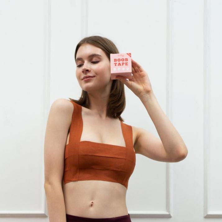 

➫ Bralogy - Boob Tape / Bra Tape / Body Tape 5 meter GRATIS NIPPLE COVER & GUNTING LIPAT ☼