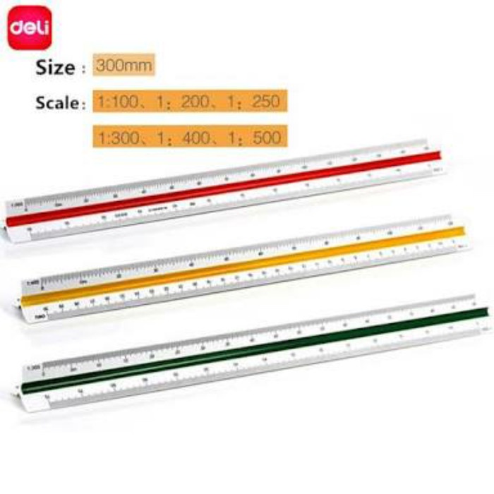 

CODE725 Deli scale ruler (penggaris skala deli)