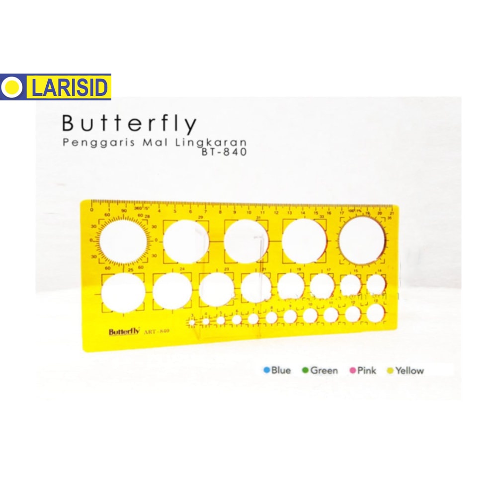 

PENGGARIS MAL LINGKARAN BUTTERFLY BT-840
