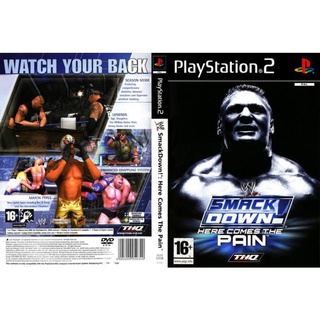 Kaset PS2 SMACK DOWN HERES COME THE PAIN