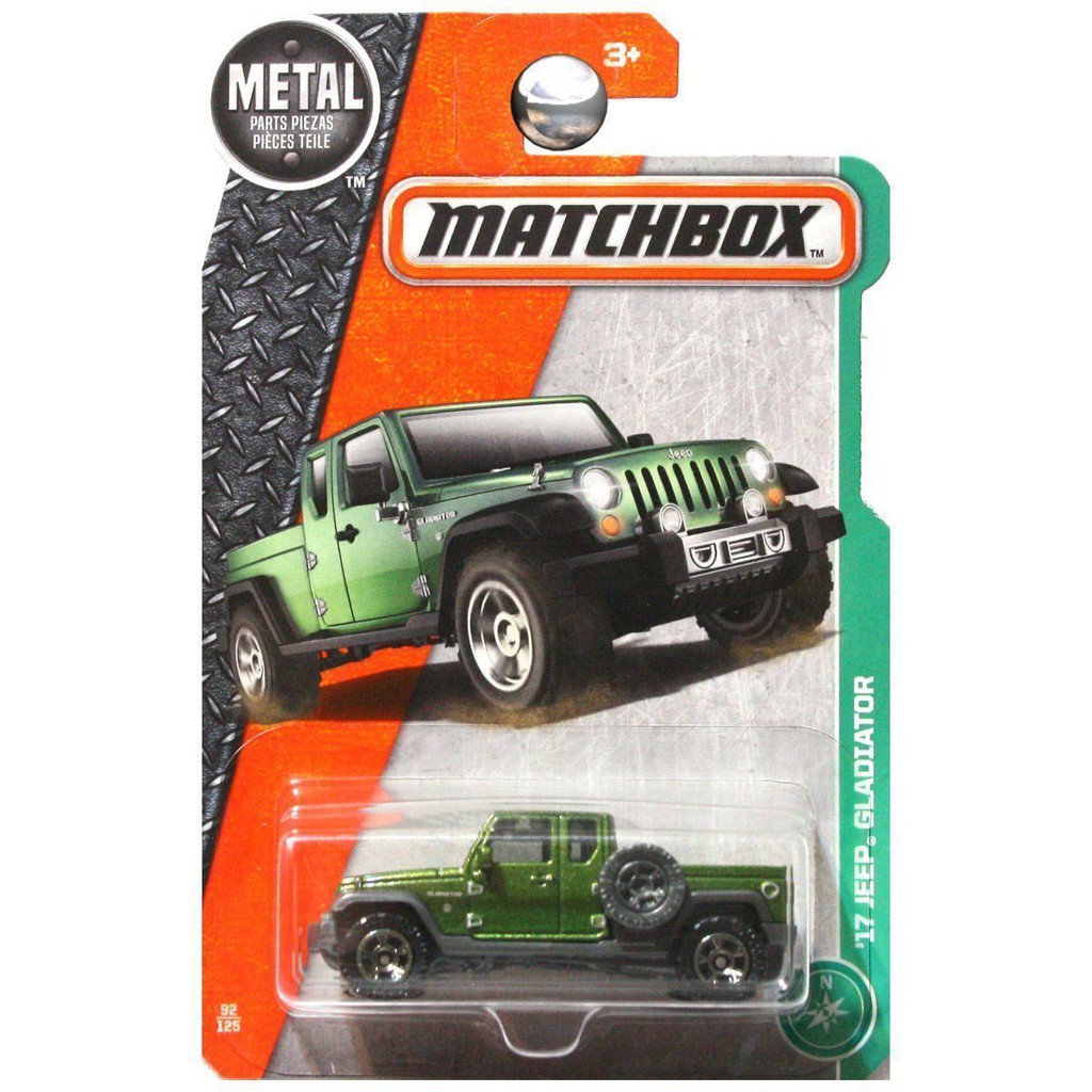 matchbox jeep gladiator