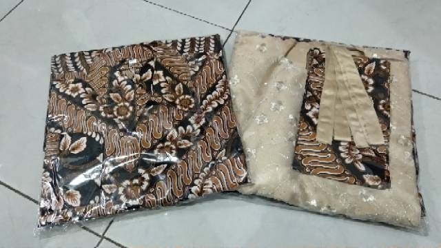 Batik Couple Kebaya Set Ashanti Series Tunangan Lamaran Wisuda Kondangan Kekinian 2021