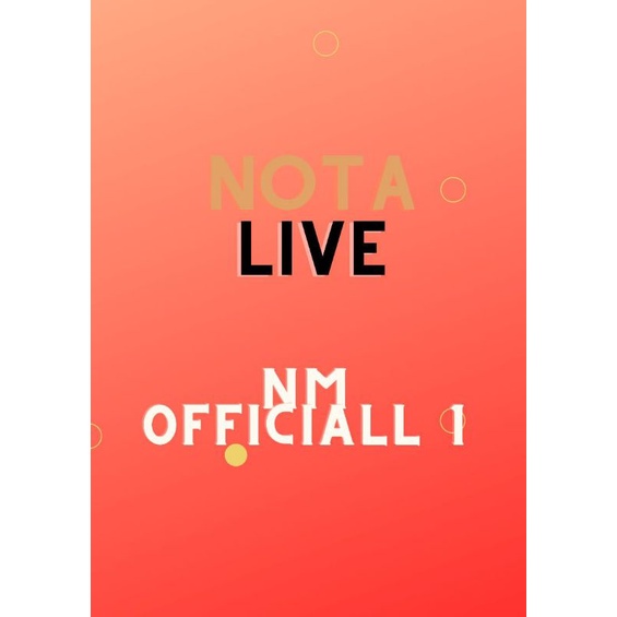 

nota live check out nm_official1