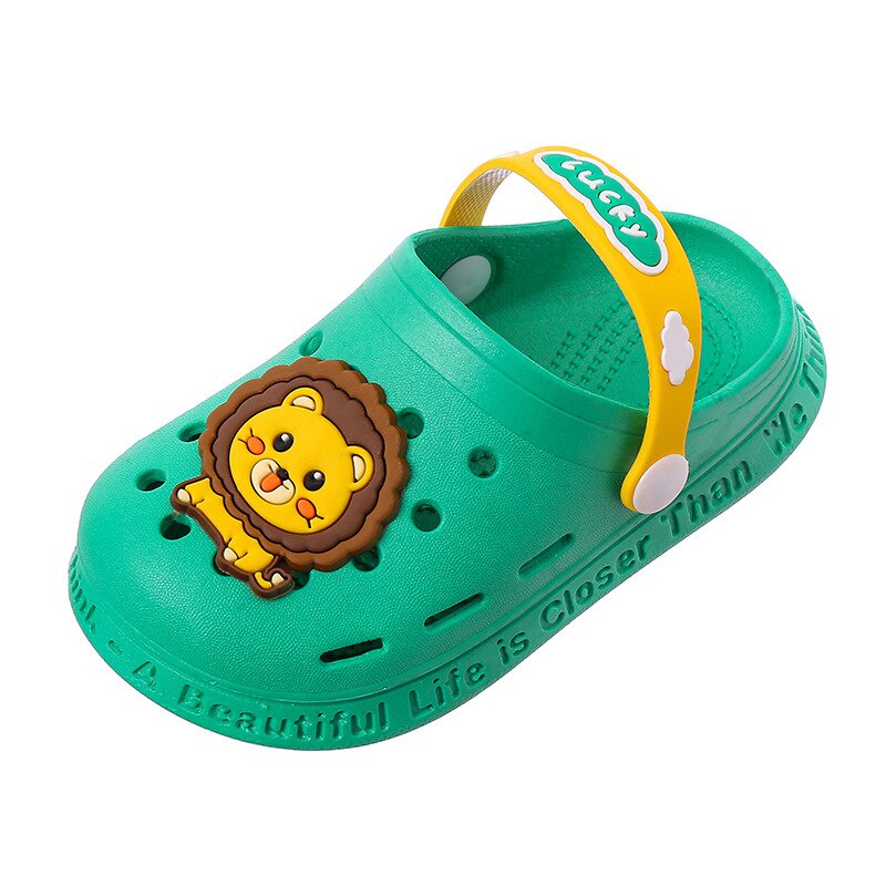 Sandal Anak Laki-Laki Perempuan Import Lucky Lion SRF257 Motif Hewan Lucu