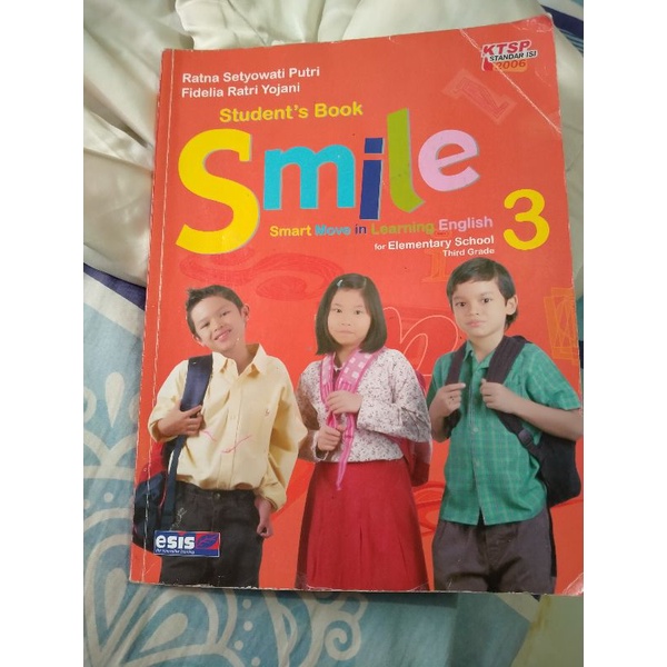 Buku Smile Bahasa Inggris kelas 3 SD