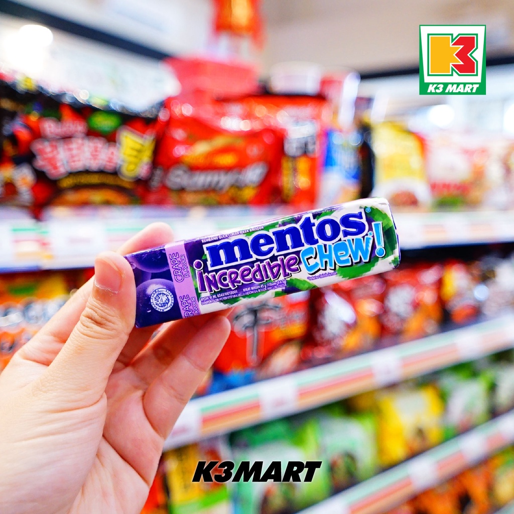 Mentos Incredible Grape 45Gr