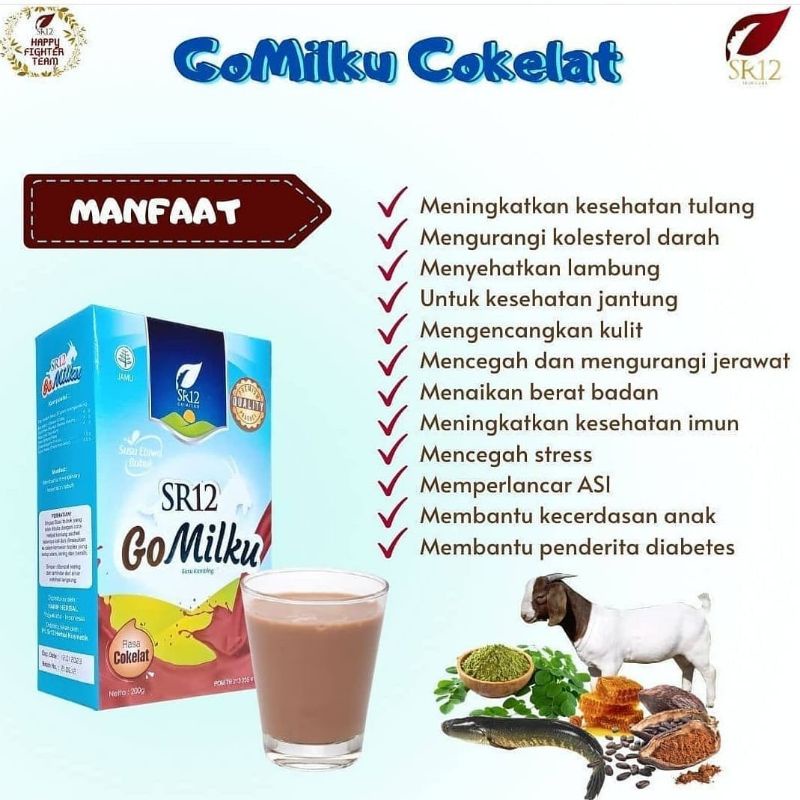 

Gomilku Sr12 / susu kambing / susu gurih