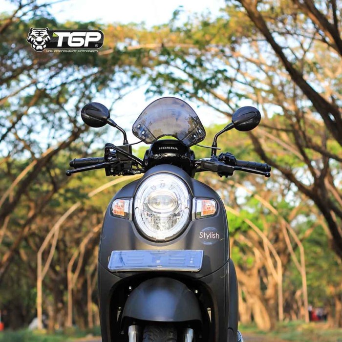 TGP  visor windshied tameng scoopy