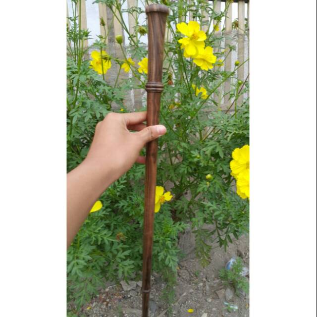 TONGKAT KOMANDO JENDRAL/POLRI ORIGINAL KAYU STIGI SUPER