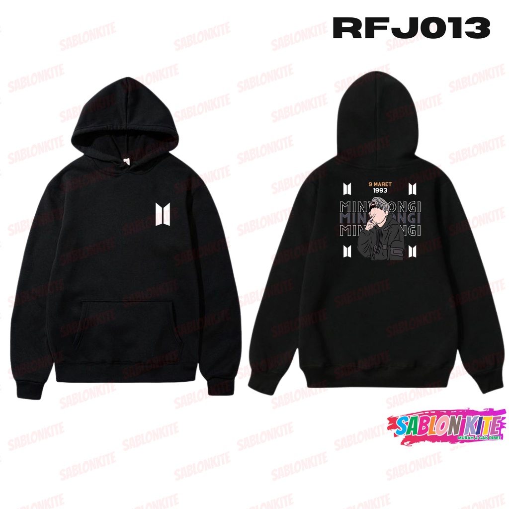 MURAH!!! HOODIE SWEATER KPOP MIN YOONGI RFJ013