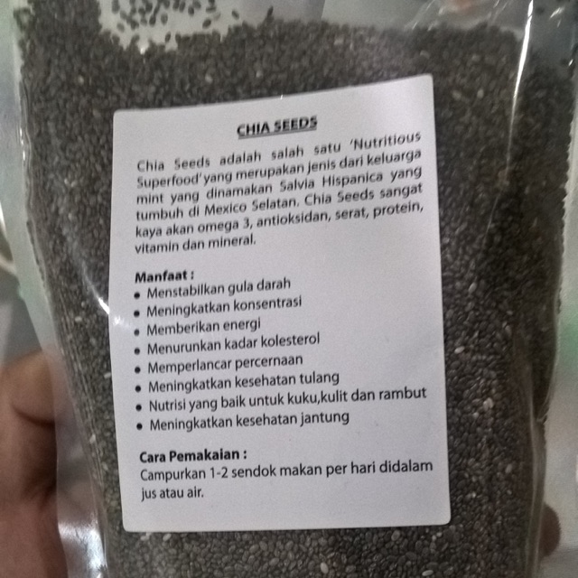 

Chia seed organik 1000gram