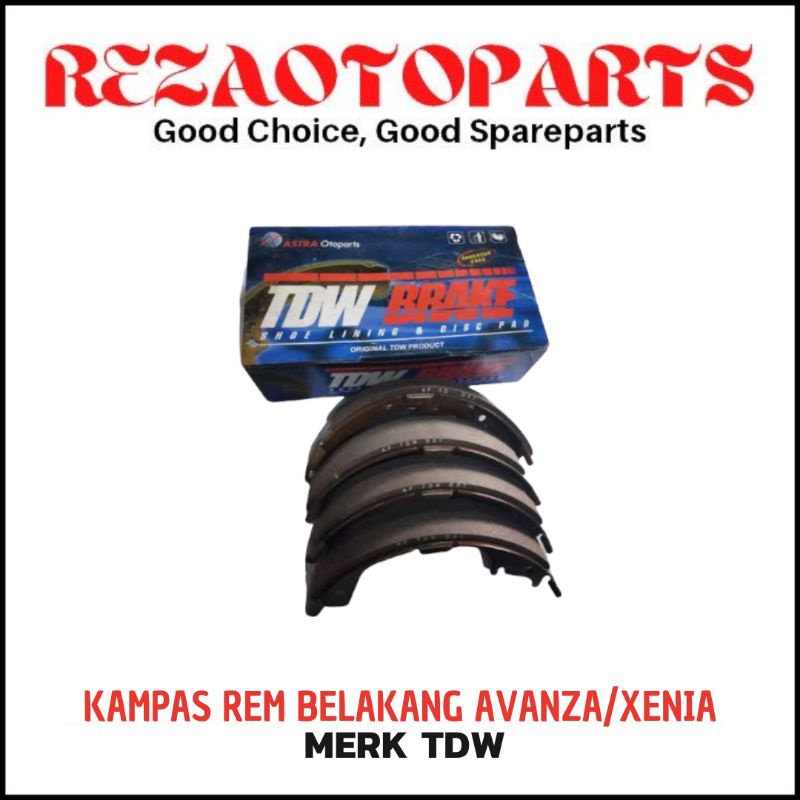 KAMPAS REM BELAKANG AVANZA/XENIA TDW 100% ORIGINAL