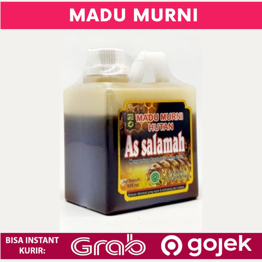 

Madu Hutan Murni Assalamah Asli Isi 500gr & 1kg