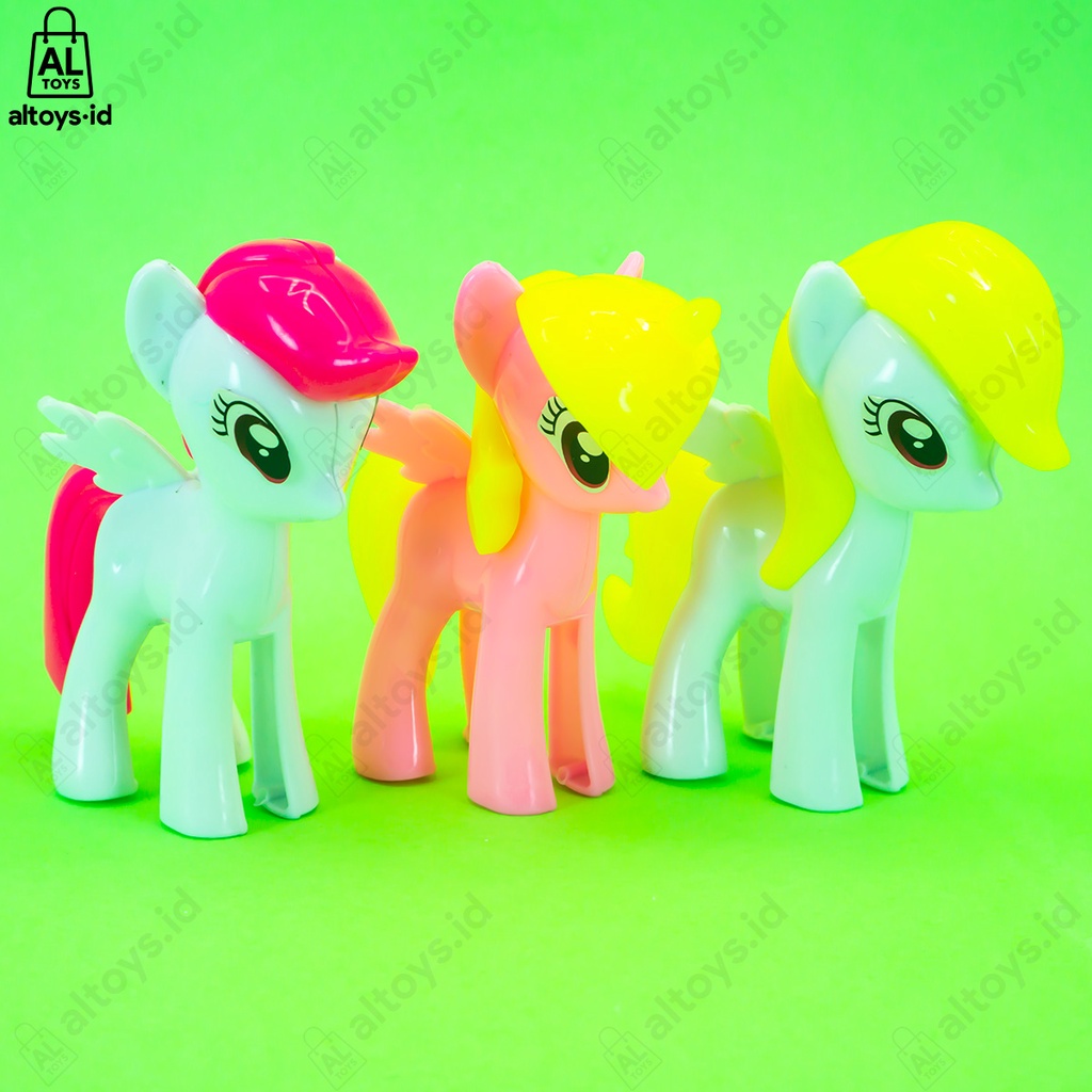 Mainan Kompor Masak Masakan Kuda Poni Set / Happy Kitchen Mainan Anak Perempuan LM2