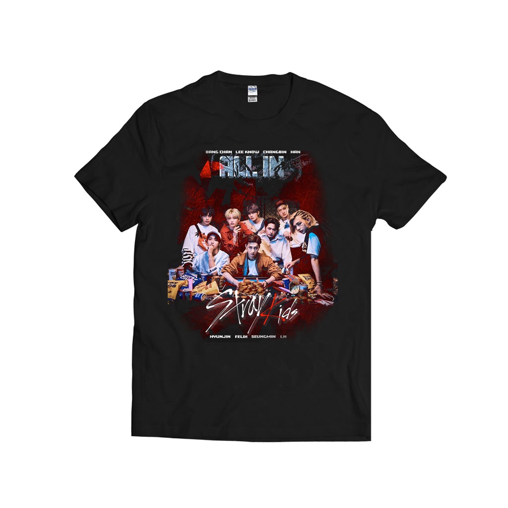 STRAY KIDS VINTAGE T-SHIRT RAP TEE