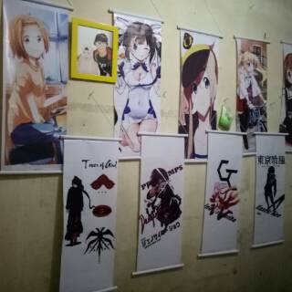 Roll Banner Poster Gantung Anime Kpop Custom Gambar Roll Banner Poster Gantung Anime Kpop Custom Gambar