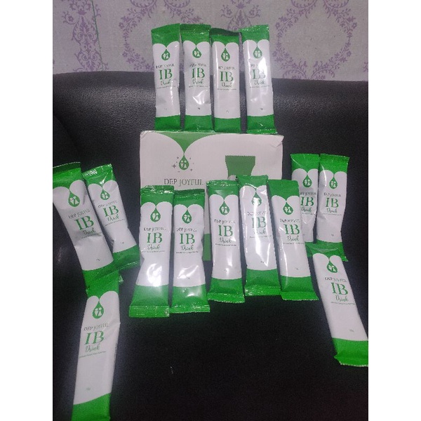 Dep joyful IB Drink Minuman serbuk Rasa Apel Kiwi