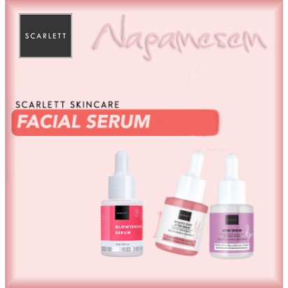 SCARLETT ACNE / BRIGHTLY EVER AFTER SERUM WHITENING ORIGINAL 100% BPOM