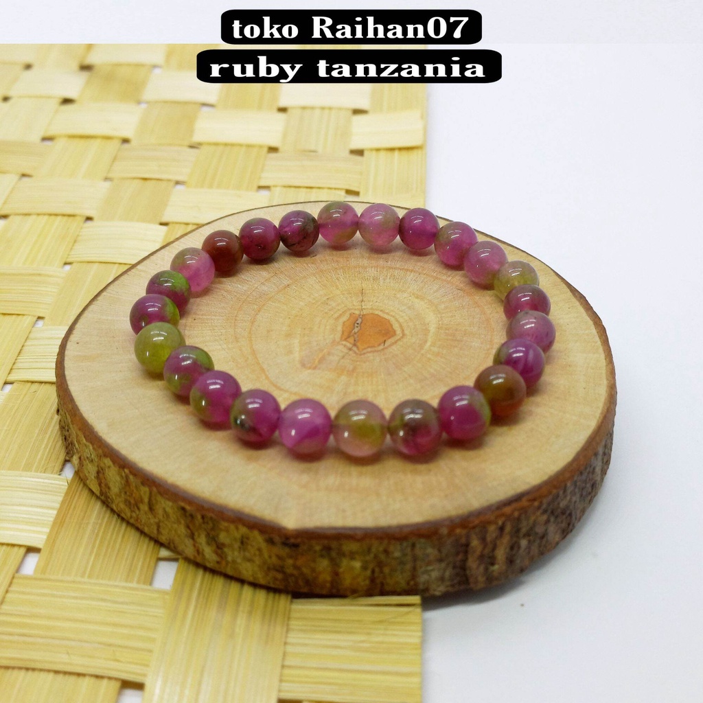 GELANG BATU RUBY TANZANIA