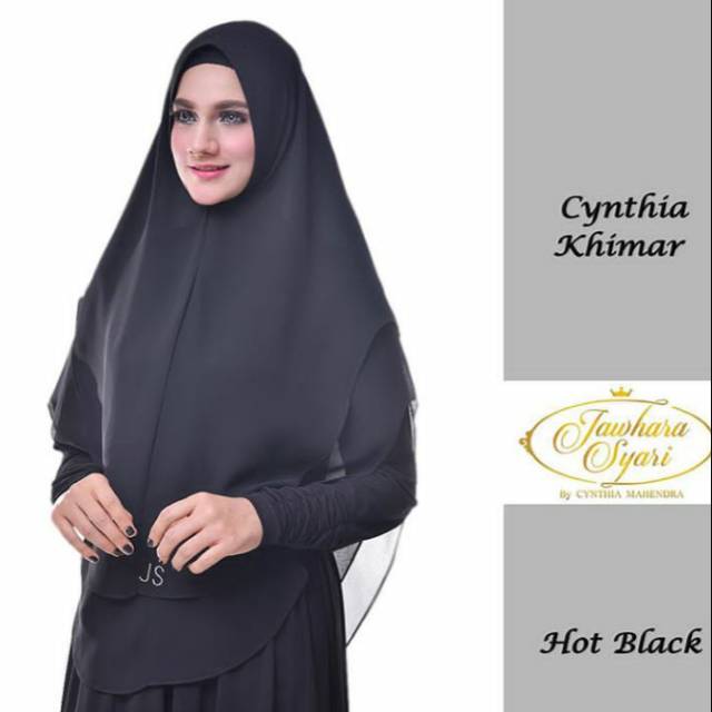 Cynthia Khimar Black Jawhara Syari