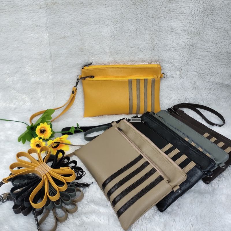 DOMPET HP/DOMPET MURAH/DOMPET 2 SLETING/DOMPET 2 RUANG/DOMPET SLEMPANG By MARIN