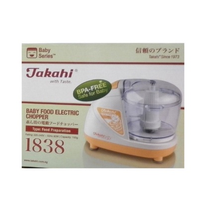 TAKAHI BABY FOOD ELECTRICAL CHOPPER TK1838