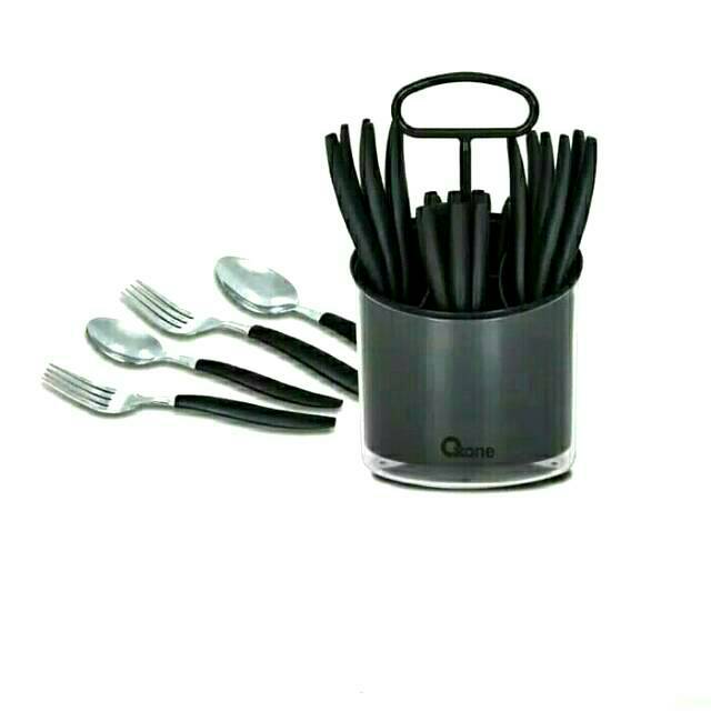 Sendok Garpu Set stainless OX8000 OXONE ox 8000 Alat Makan Peralatan Dapur Tempat Wadah Penutup Tutup OX-8000