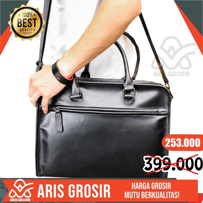 Tas Selempang Tas Kerja Kulit Asli Pria Tas Kantor Import Termurah