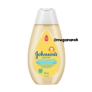 Johnson's Baby toptotoe Wash 100ml/200ml/megapopok